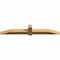 Ekena Millwork Eugene Smooth Timber Gable Bracket, Western Red Cedar, 84"W x 14"H x 5 1/2"D x 5 1/2"F, 4/12 Pitch GBW084X14X0606EUG00SWR - alternate 2